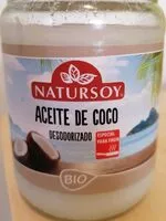 Mängden socker i Aceite de coco desodorizado