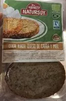 Mängden socker i Cereal burger queso de cabra y miel