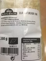 Mängden socker i Soja texturizada