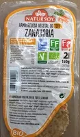 Mängden socker i Hamburguesa vegetal de tofu zanahoria