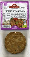 Mängden socker i Hamburguesas vegetales de tofu, espelta, calabacín y berenjena