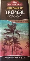 Mängden socker i Super chocolate Tropical