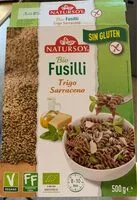 Mängden socker i Bio fusilli trigo sarraceno