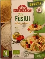 Mängden socker i Bio fusilli maíz y arroz