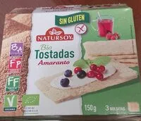 Mängden socker i Bio Tostadas Amaranto