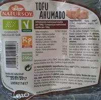 Mängden socker i Tofu ahumado