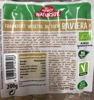 Mängden socker i Frankfurt vegetal de tofu BAVIERA