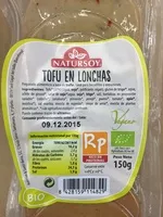 Mängden socker i Tofu en lonchas