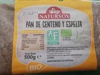 Mängden socker i Pan de centeno y espelta