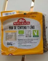 Mängden socker i Pan de centeno y lino