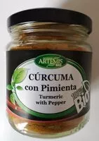 Mängden socker i Cúrcuma con pimienta