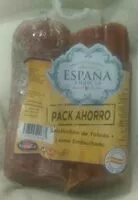 Mängden socker i Salchichón de Toledo + Lomo embuchado