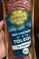 Mängden socker i Salchichón de Toledo