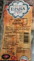 Mängden socker i Jamon reserva