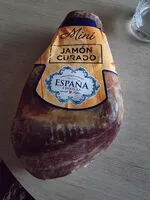 Mängden socker i mini jamon curado