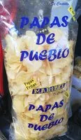 Mängden socker i Papas de pueblo