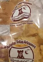 Mängden socker i Patatas fritas artesanas