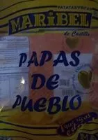 Mängden socker i Papas de pueblo