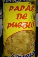 Mängden socker i Papas de pueblo