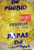 Mängden socker i Papas del pueblo