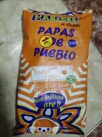 Mängden socker i Papas de pueblo sabor huevo frito