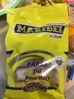 Mängden socker i papas de pueblo