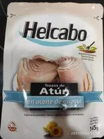 Mängden socker i Helcabo trozos de atún en aceite de girasol