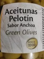 Mängden socker i Aceitunas pelotín sabor anchoa