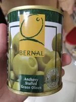 Mängden socker i Aceitunas verdes rellenas de anchoa