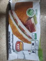 Mängden socker i Pechuga rellena de jamón y pimiento.