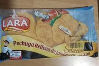 Mängden socker i Pechuga rellena de jamon y queso azul