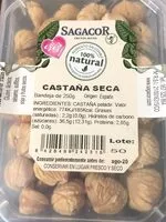 Mängden socker i Castaña seca