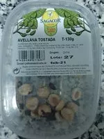 Mängden socker i Avellana tostada
