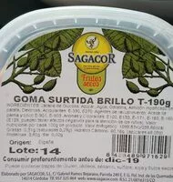 Mängden socker i Goma surtida brillo