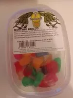 Mängden socker i Mini mix brillo ricky