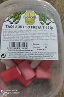 Mängden socker i Taco surtido fresa