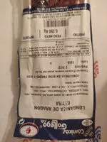 Mängden socker i Longaniza de Aragón extra