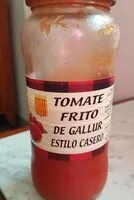 Mängden socker i Tomate frito