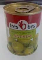 Mängden socker i Aceitunas rellenas de anchoas