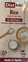 Mängden socker i Boisson de riz.