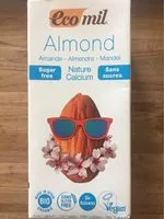 Mängden socker i Lait d'amande nature calcium