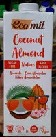 Mängden socker i Coconut milk Almond