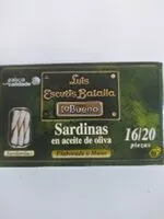 Mängden socker i Mini Sardines à L'huile D'olive Luis Escuris 115GR