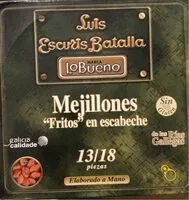 Mängden socker i Mejillones “fritos” en escabeche