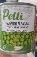 Mängden socker i Petit pois au naturel