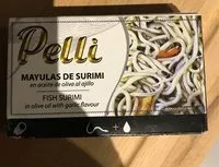 Mängden socker i Mayulas de surimi