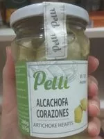 Mängden socker i Alcachofa corazones