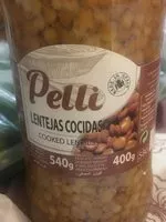 Mängden socker i Lentilles