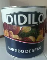 Mängden socker i Surtido de setas