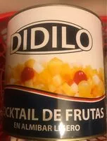 Mängden socker i Cocktail de frutas